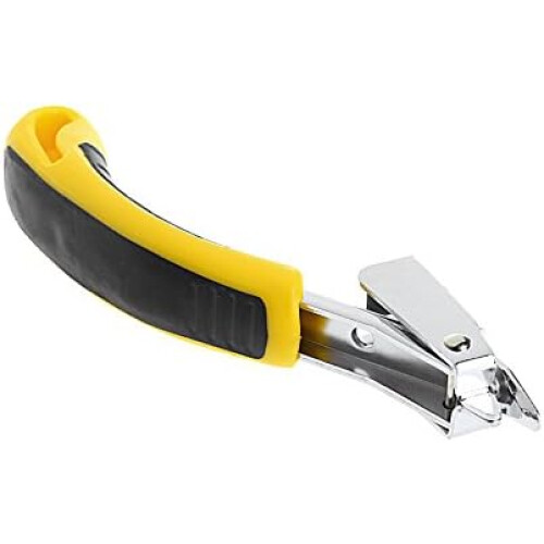 Heavy-Duty Staple Remover and Nail Puller for Office - Professional Hand Tools with Ergonomic Grip 2