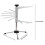 Supporto per essiccatore per pasta pieghevole, supporto per essiccatore per spaghetti, accessorio per 2
