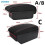 (B Style Beige 3 USB)For Seat Ibiza 6L armrest box double layer usb 3