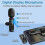 Wireless Lavalier Microphone, TOPESCT for iPhone/Android Phone/Laptop, USB C for Video Recording, Vlogging, 3
