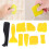 9Pcs Silicone Glass Sealant Remover Scraper Hand 10