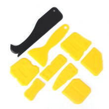 9Pcs Silicone Glass Sealant Remover Scraper Hand