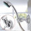 Shower suction cupChrome Metal Wall Mount Shower Head Bracket 5kg Max Load Bathroom Accessory 2