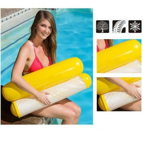 Inflatable Water Hammock Floating Hammock Inflatable Bed Beach Folding Portable 1