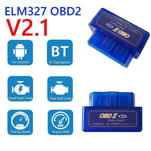 Mini Bluetooth ELM327 V2.1Auto OBD2 Scanner Diagnostic Auto Détecteur Lecteur de Code Outil pour Android/Symbian 2