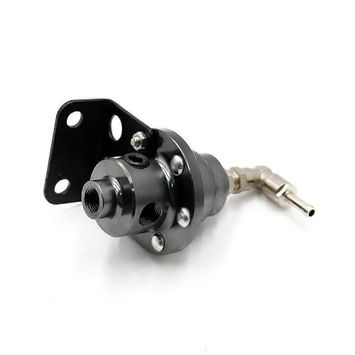 (Rouge) Régulateur de pression de carburant réglable universel type tomei avec manomètre et instructions 2