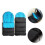 Chancelière universelle imperméable et chaude pour poussette BLACK&BLUE 4