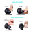 (4mm Interface)Universal Car DVR Holder Suction Cup Mount Base Stand 360 Rotation GPS Navigation Bracket 3
