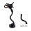 Universal Car Phone Holder Suction Cup Car Phone Holder Double Collet Multi-function Navigation Mobile 2