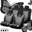 Universal Bilstolsöverdrag Set Butterfly Pattern Bilstolsöverdrag Set c Rosa 9st 4