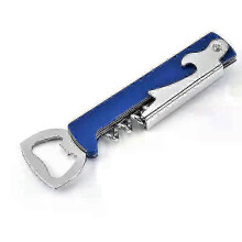 (Style C) Portable Easy Wine Opener Mini Stainless Steel Metal Corkscrew Bottle Corkscrew Double Hinged Outdoor Wine Opener Beer Opener