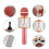 Microfono Karaoke Wireless Microfono Karaoke Bluetooth Portatile Compatibile con AndroidIOSPPCSmartphone 3