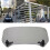 Universal Modified Motorcycle Windshield Spoiler Air Deflector Transparent HB016 2