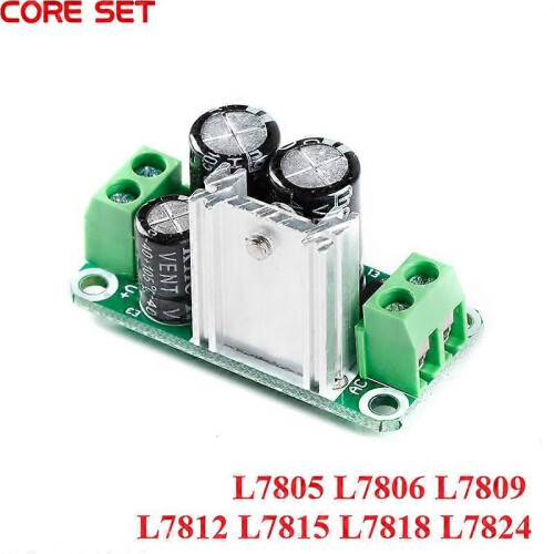 L7805 Stabilized Power Supply Module Regulated Power Single Rectifier Filter Board 5V 6V 9V 12V 15V 2