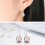 ORGANGONFAND Orecchini da donna - Perla - Argento Sterling 925 - Allergia - Orecchini 4