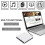 Lettore CD esterno USB 30 - Masterizzatore DVD-ROM per computer portatile compatibile con Windows 2000XPViewWindows7810 3