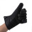 Xcellent Global Heat Resistant Silicone Oven Mitt - Black - Washable - Multi-Purpose 3