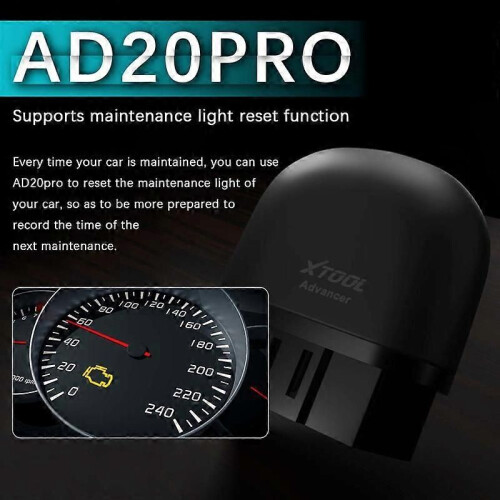 (AD20)XTOOL AD20 PRO OBD2 Diagnostic Scanner ELM 327 Code Reader with HUD Function AD20 Online Head 2