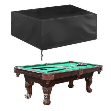 (9FT 287*155*82cm,Black)7/8/9FT Pool Table Cover, Outdoor Furniture Cover