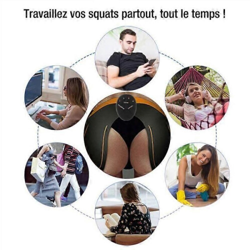 Squat Machine - Atypical - Firming Muscle Cellulite Rounded Buttocks - Electrostimulator 2