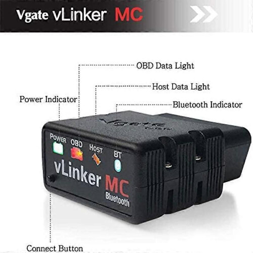(vLinker Bluetooth3.0)Vgate vLinker MC Bluetooth 4.0/3.0/WIFI ELM327 OBD2 Car Code Reader, OBD-II Diagnostic 1
