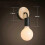 Applique murale de style moderne, ampoule blanche non incluse 3