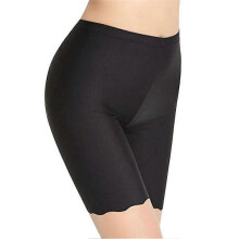 (L,Black)Women's Anti Chafing Underwear