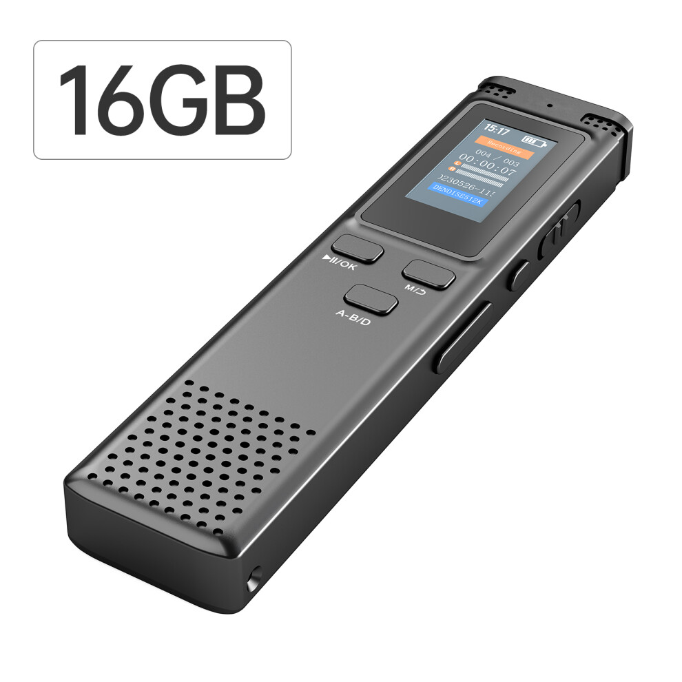 16GB Voice Activated Recorder with MP3 Playback 72hrs Recording Device-image-OPC-PK829DV-NEW