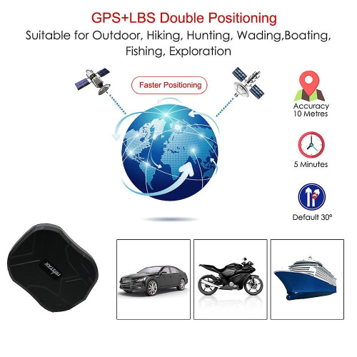 (NO Box)Gps Tracker Bil 1500mah Mini Gps Tracker Tkstar Tk905 Gps Locator Gps Tracker Auto Magnet Röst 2