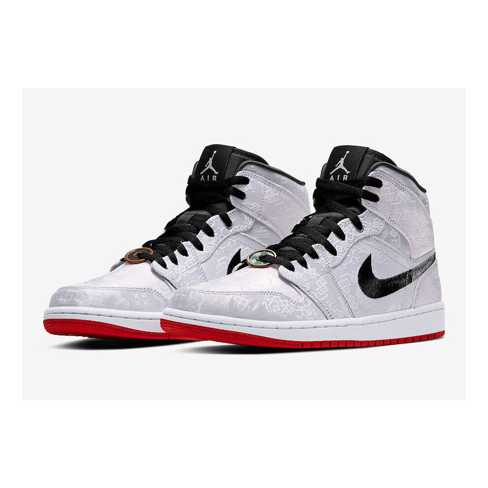 (UK4.5/EUR37.5/23.5CM) Air Jordan CLOT x Air Jordan 1 Mid Fearless CU2804-100 2025 Womens Men's Adult Kids AJ 4 1 sneakers SHOES