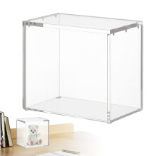 Acrylic Boxes for Display, Acrylic Display, Organizer for Cartoon Dolls, Clear Storage Containers with Lids for Collectibles