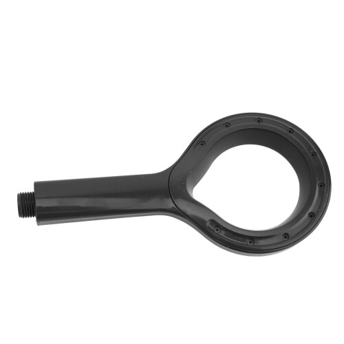 Duschbrause - schwarz ABS, 9,6x4,7in, 98 g