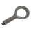Duschsprayer ABS 245x120mm 9.6x4.7in Grau 16