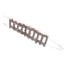 Échelle en bois pour animal de compagnie 40 cm pont pliable tel que sur l'image