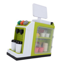Pretend Play Supermarket with Coffee Machine Fridge & Register Toy