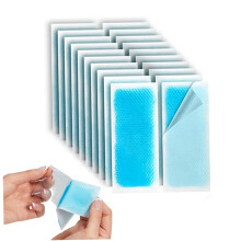 Headache Cooling Pads 20 Pack Instant Cooling Gel Patches for Fever Relief Portable for Adults and Children Sports Use