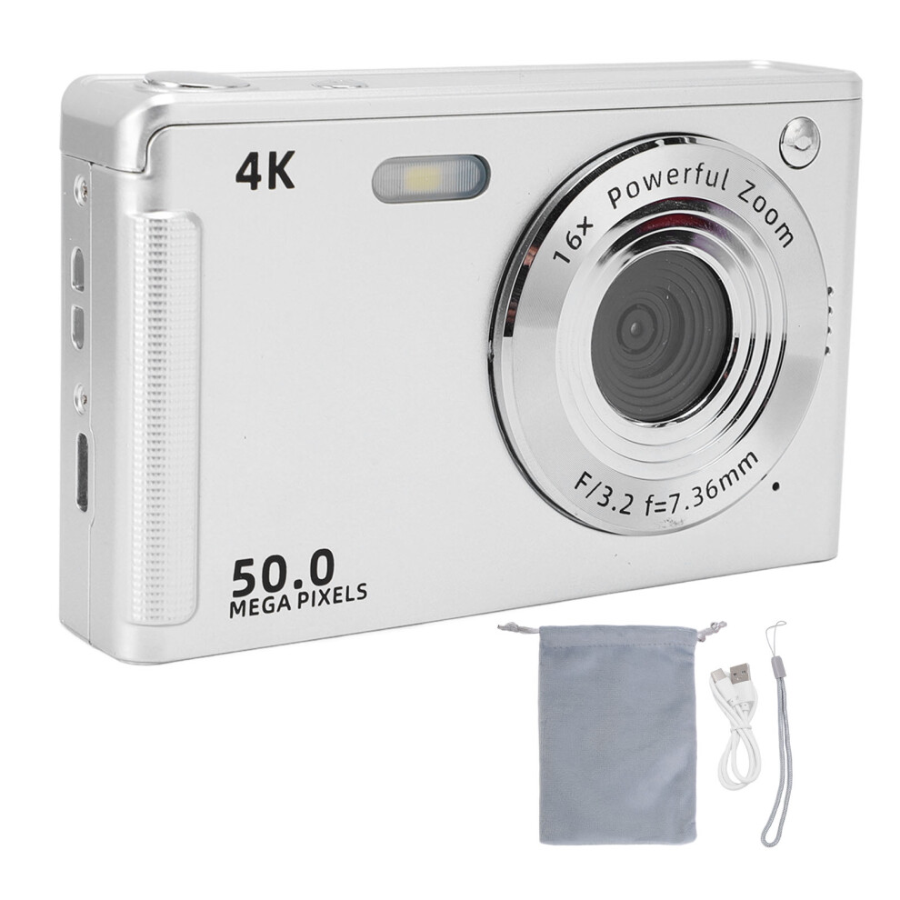 Digital Camera With Fill 4K 50Mp 2.8 Inch Light 8320539581750