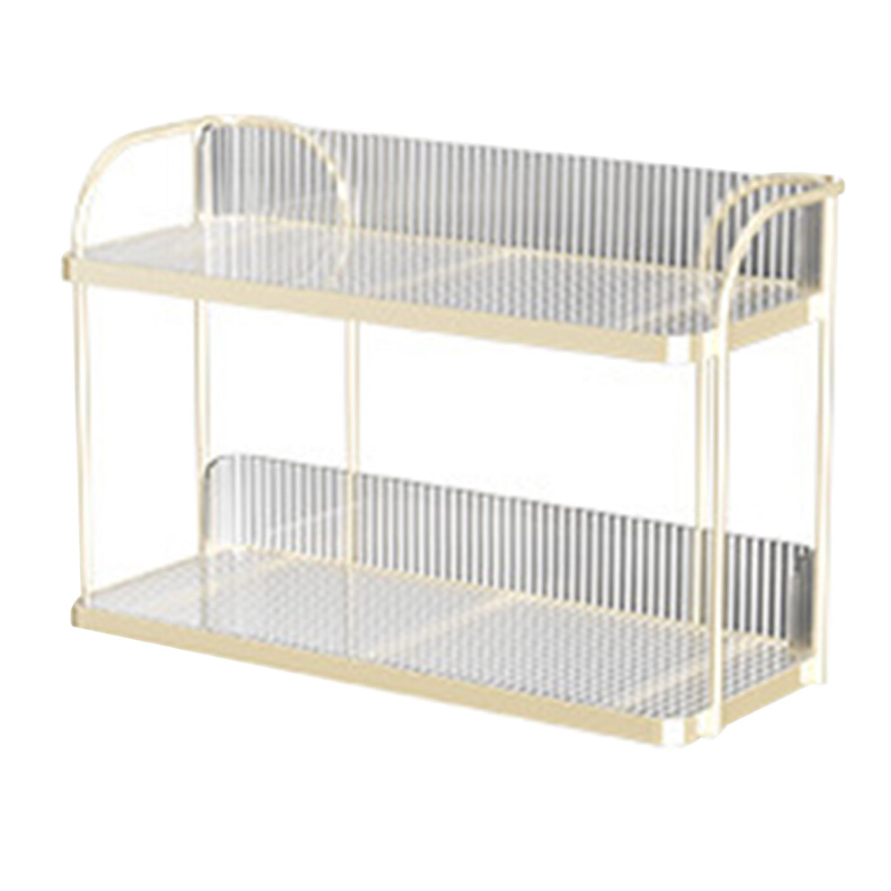 Transparent Double Layer Storage Rack Desktop-image-OPC-PK82B7Q-NEW