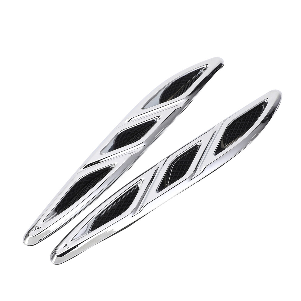 Hood Air Vent Trim Cover 1 Pair For Verano Engine Vent Grille Molding 8421345840427