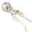 2 Stück Lampen-Clip-Adapter, Eisen, Gold. 11