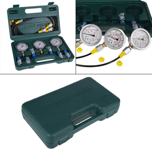 Excavator Hydraulic Pressure Test Kit with Testing 1