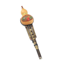 Hulusi Flute Natural Pumpkin C/bB Key 1pc Professional Removable Musical Instrument Color C