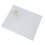 Durable Plastic Clear RV Screen Door Slider Panel 12x9.75in with Push Down Knob 14
