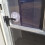 Durable Plastic Clear RV Screen Door Slider Panel 12x9.75in with Push Down Knob 6