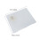 Durable Plastic Clear RV Screen Door Slider Panel 12x9.75in with Push Down Knob 2
