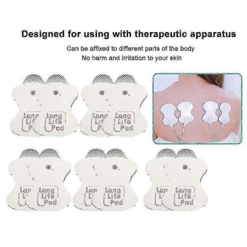 10x Electrode Replacement Pads for Omron Massagers Long Life Pad 2