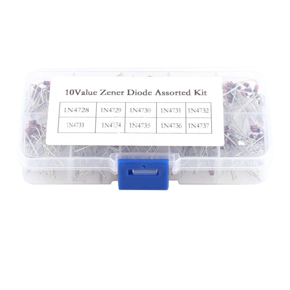 200pcs 10Values Zener Diode Assortment Electronic