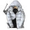 (L,white)Winter Men Thick Warm Hooded 90% white Duck Down Jacket Waterproof Short Coat 1