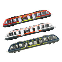 3-Piece Electric Toy Train Set for Boys Ages 3-7, Promotes Hand-Eye Coordination and Creativity, Ideal Birthday Gift