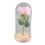Rose Flower LED Light with Glass Cover Base 5